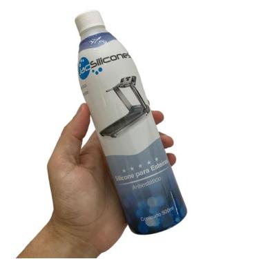 Imagem de 1 Litro Silicone Puro Lubrificante Esteira Bicicleta Elétrica e Uso Ge