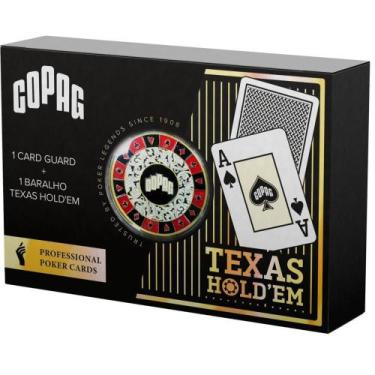 Imagem de Baralho Texas Holdem com CARD Guard de Metal - Copag