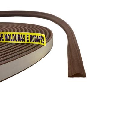 Imagem de Boiserie Moldura Roda Meio Eva Autoadesivo e Flexível Sirius 2,4cm x 1