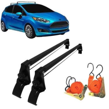 Imagem de Rack Teto + 2 Cintas New Fiesta Sedan E Hatch Ano 2013 A - Vhip
