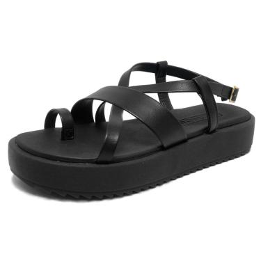 Imagem de Sandalia Feminina Conforto Tratorada Moleca 5489.104