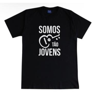 Imagem de Camiseta Masculina Somos Tão Jovens Legião Urbana - SEMPRENALUTA, Pret