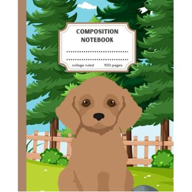 Imagem de American Cocker Spaniel Composition Notebook: Funny & Cute Dog Composition Notebook College Ruled for Kids - Back to School - 7.5x9.25 College Ruled Pages