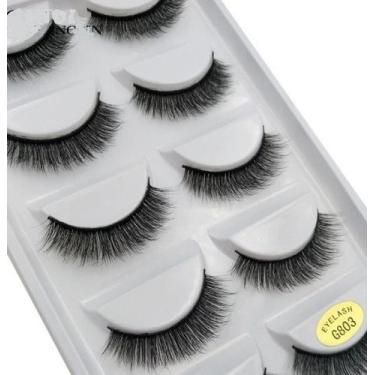 Imagem de Cílios Postiços G5-g6-g8 Mink 5 Pares - Eyelash, G805