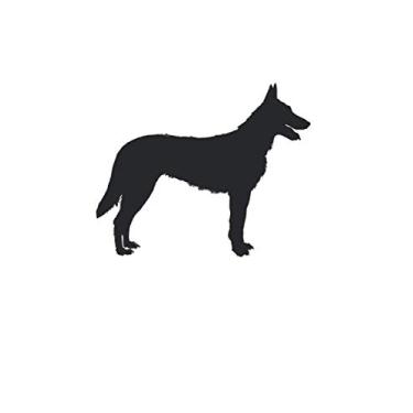 Imagem de Hollandse Herder Notizbuch: Hollandse Herder Holländischer Schäferhund / 6x9 Zoll / 120 gepunktete Seiten Seiten