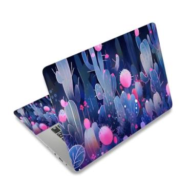 Imagem de Adesivo de laptop, 12 13 14 15 15 15,6 polegadas Netbook Laptop Skin adesivo reutilizável capa protetora capa para Toshiba Hp Samsung Dell Apple Acer Leonovo Sony Asus Laptop Notebook (cacto)