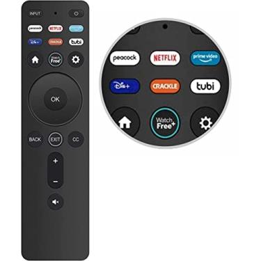 Imagem de Controle remoto universal para todas as TVs VIZIO D-Series E-Series M-Series V-Series P-Series LED LCD 4K HDR Smart VIZIO TVs com Netflix, PrimeVideo, DSY+, Tubi, Watchfree, Pavão, Botões Crackle