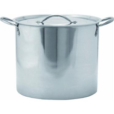 Imagem de Panela grande Epicure Heuck de aço inoxidável, 20 litros