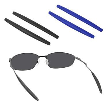 Imagem de BLAZERBUCK Meias de substituição para óculos de sol Oakley Whisker/Juliet/A Wire, Preto + azul., 0
