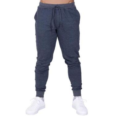 Imagem de Calça Esportiva Plus Size Moletom Com Bolso Lisa Casual Unissex - Fris