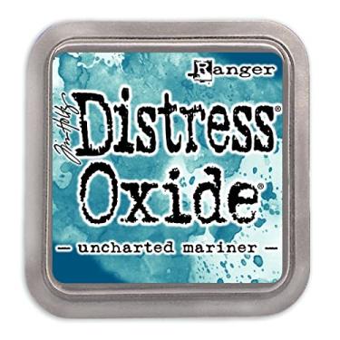 Imagem de RANGER Industries Tim Holtz-Distress-Oxide Ink Uncharted Mariner, almofada de 7,6 x 7,6 cm