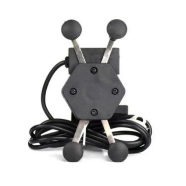 Imagem de Suporte Fixador De Vidro Usb Portatil Carregador - DiegoEletro