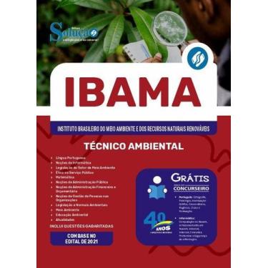Imagem de Apostila IBAMA 2025 - Técnico Ambiental - Editora Solução
