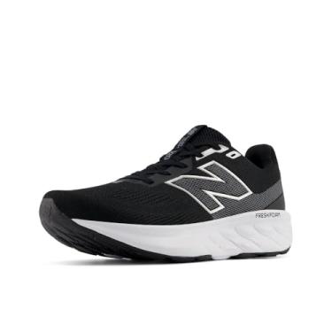 Imagem de New Balance Fresh Foam 520 V9 Tênis de corrida masculino, Preto/Castlerock/Prata Metálico, 43