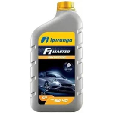 Imagem de Óleo do motor a IPIRANGA F1 MASTER SINTÉTICO 5W40 SP - 1L