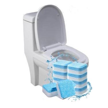 Imagem de Kit 6 Pastilha Higienização Vaso Sanitário, Pia, Banheira, Mictório, R