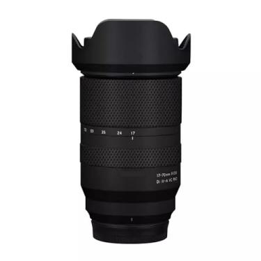 Imagem de Película protetora para lente de câmera para Tamron 17-70 mm F2.8 adequada para câmera Fujifilm X Mount 17-70 2.8 (preto fosco)