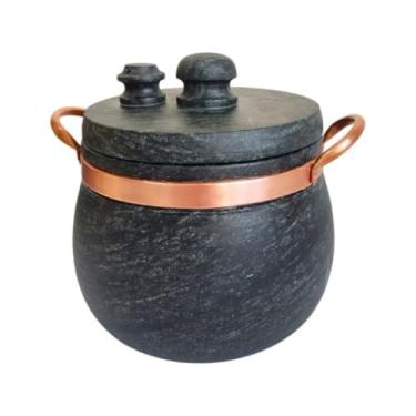 Imagem de Panela de Pressão Pedra Sabão Bojuda 4,0 Litros