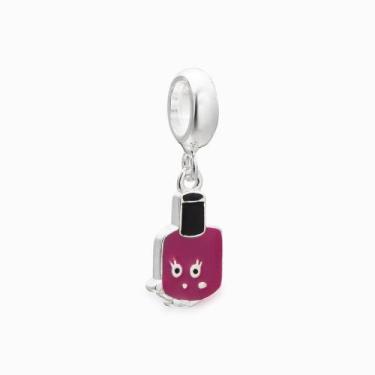 Imagem de Berloque Prata Art Collection Infantil Vidro De Esmalte Esmaltado - Pr