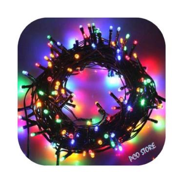 Imagem de Cordão 300 Led 8 Funções Prova D'água 30 Metros Bivolt 31v Uso Externo