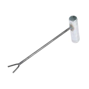 Imagem de Baoblaze Ferramenta de plantio de transplantador de mudas Ferramenta de plantio de metal Premium Manual prático Manual de Durabilidade Pesada Durabilidade, Scallions Planter