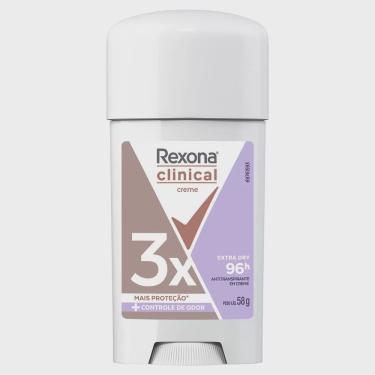 Imagem de Desodorante em creme rexona clinical extra dry 96H 58G