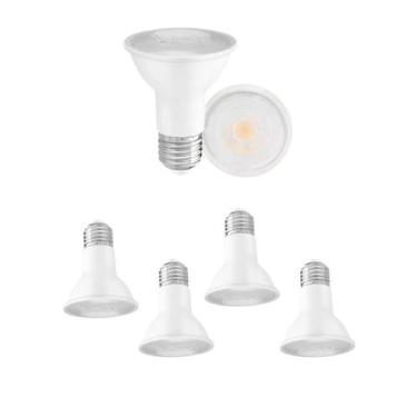 Imagem de 5 Lâmpada Par20 6w Led E27 Quente 510lm Crystal Se-110.3196 - SAVE ENE