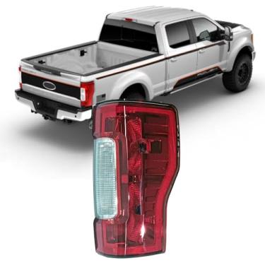 Imagem de PartsFlow Serve para Ford F250 SuperDuty 2017 2018 2019 sem ponto cego sem luz traseira LED lado direito do passageiro HC3Z13404D
