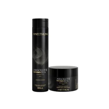 Imagem de Kit Shampoo 300ml e Máscara 250g Absolute Oil Aneethun