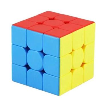 Imagem de Crianças Cubo Mágico 3x3 2x2 4x4 Espelho Velocidade Quebra-cabeça Prof
