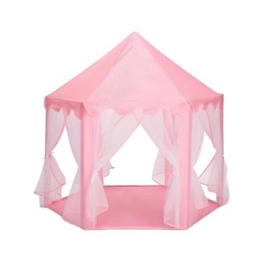 Imagem de Tenda Iluminada Infantil Cabana com Luzes de LED Fácil de Montar, para Quarto, Festas e Brincadeiras Presente Mágico para sua Crianças