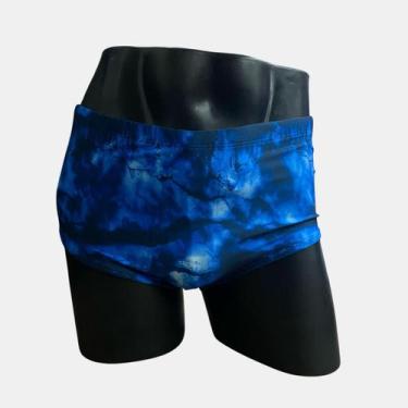 Imagem de Sunga Rainha Masculina Print - Azul, Azul, M, Masculino