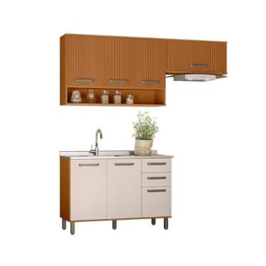 Imagem de Poliman Móveis - Cozinha Criare 3 Peças para Pia Poliman Móveis