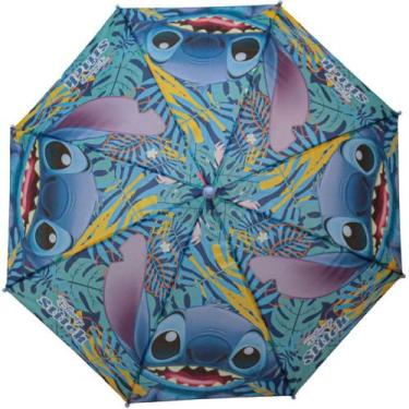 Imagem de GUARDA-CHUVA Infantil STITCH Automático com 48CM de Raio - Yangzi