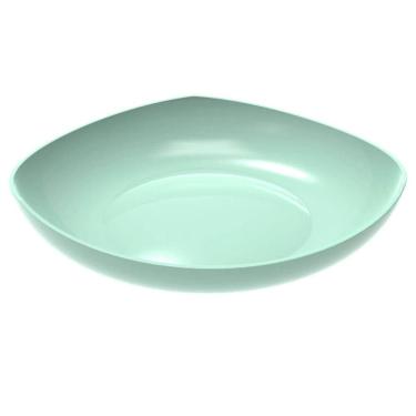 Imagem de Fruteira de Mesa 3,5L Trio Crippa Bancada Verde Menta Porta Frutas Legumes