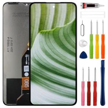 Imagem de SWARK Novo conjunto de digitalizador de tela sensível ao toque LCD para Cricket Magic 2 5G 2024 U655AC/AT&T Propel 2 5G U655AA Touch Screen digitalizador de substituição com kit de ferramentas de