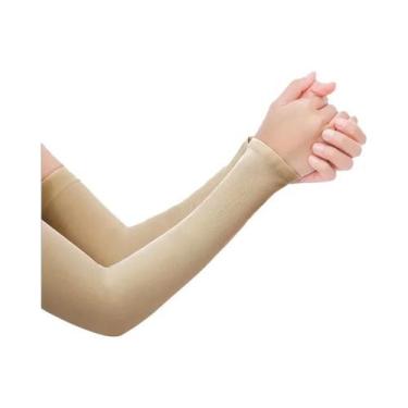 Imagem de Aquecedores de Braço Unissex com Proteção UV - Ideal para Corrida, Pes