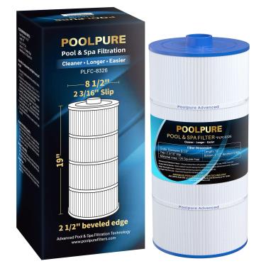 Imagem de POOLPURE Filtro Spa substitui Sundance 6540-488, PSD125-2000, Unicel C-8326, Filbur FC-2780, Aladdin 22507, Baleen AK-70013, Magnum SU125, 125 metros quadrados