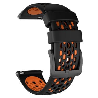 Imagem de MYSNBKN Pulseira de substituição compatível com Garmin Forerunner 265, pulseira de relógio de liberação rápida de 22 mm para smartwatch Forerunner 255, Vivoactive 4, Venu 2, Venu 3