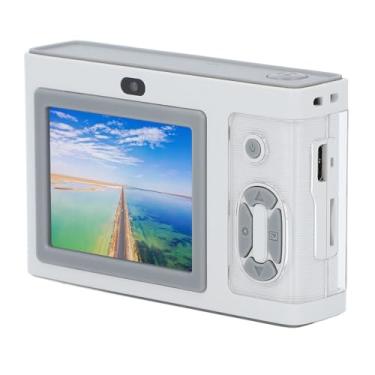 Imagem de Câmera Digital HD, 1080p Anti -Shaking Dual Lente Anti GC2235 Jogos de Função de Função MP3 Player Câmera para a Vida Cotidiana (Cinza)