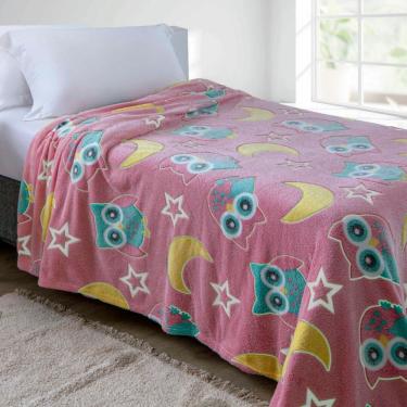 Imagem de Manta Infantil Mix Brilha No Escuro