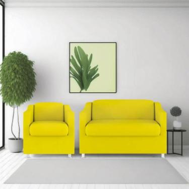 Imagem de Namoradeira + Polt. Bia P/ Sala de Estar Consultório Clinica Hospital 