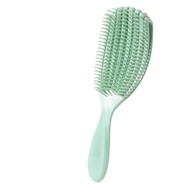 Imagem de Pente desembaraçador para cabelos cacheados | Dentes de nylon com pontas arredondadas | Estilo protetor seguro (06)