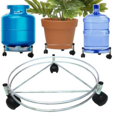 Imagem de Suporte Botijão De Gás, Vaso de Planta, Galão de água Reforçado de Met