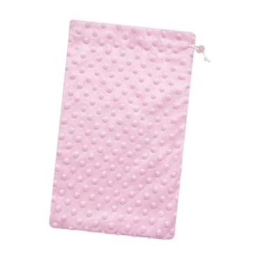 Imagem de IEUDNS Bolsa de toalha de banho para furão, toalha de banho de dragão barbudo, confortável, absorvente de secagem rápida para ratos, porquinhos-da-índia, Rosa
