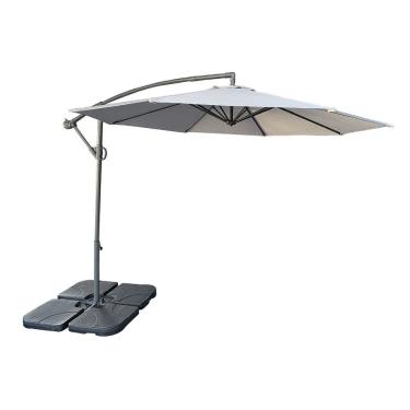 Imagem de Ombrelone Estrutura em Aluminínio Tahiti Cinza