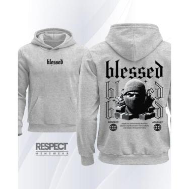 Imagem de Moletom Algodão Blessed Assault New Casaco Streetwear Premium - Core B