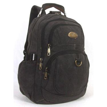 Imagem de Mochila Reforçada Lona Masculina Feminina Notebook Kvn