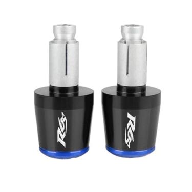 Imagem de Extremidades das manoplas do guidão da motocicleta, tampas de extremidade do controle deslizante de peso, acessórios para YZF R6 YZF-R6 R6S R 6S 2003 2004 2005-2008