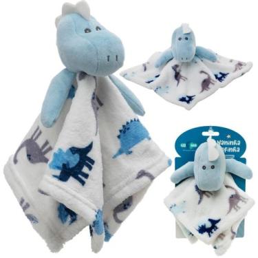 Imagem de Naninha Para Bebe Fofa Macia Soninho Tranquilo Antialérgico Bichinho P